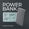 Внешний АКБ NRG Turbo S 10000 mAh, 20Вт, графит, Deppa Внешний АКБ NRG Turbo S 10000 mAh, 20Вт, графит, Deppa
