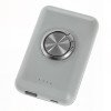 Магнитный беспроводной внешний аккумулятор "MagnetIQ", 5000 mah, 10 W, серый Cool gray 7C