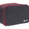 Несессер TORBER, дорожный, чёрный/бордовый, полиэстер 300D, 27 х 17 х 14 см