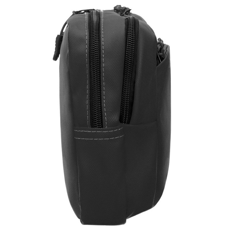 Несессер TORBER РИТМ, черный, полиэстер 900D с PU покрытием, 27 х 18 х 6 см