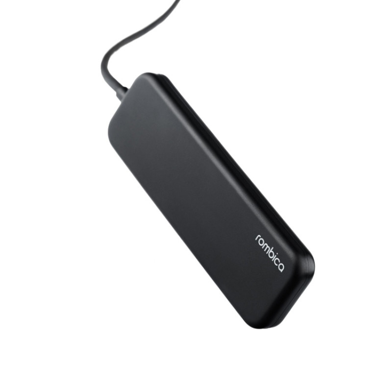 Rombica Type-C Hub, черный (Р)