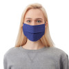 Маска для лица многоразовая из хлопка, синий