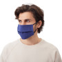 Маска для лица многоразовая из хлопка, синий