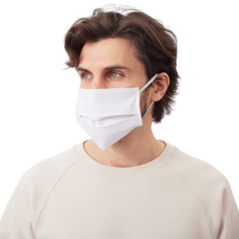 Маска для лица многоразовая из хлопка, белый