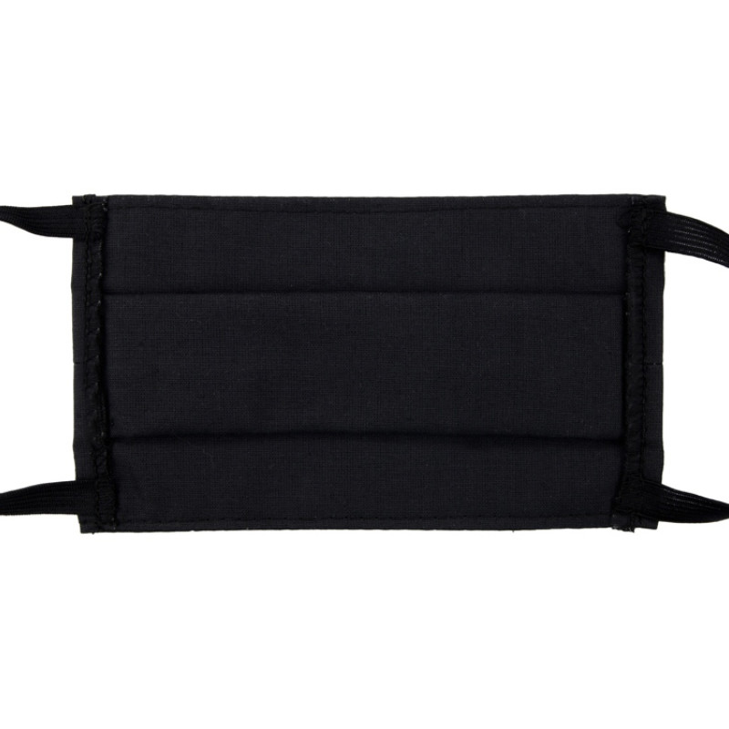 Маска для лица многоразовая из хлопка, черный Маска для лица многоразовая из хлопка, черный