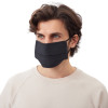 Маска для лица многоразовая из хлопка, черный