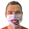 Маска для лица многоразовая для сублимации, размер M-L, белый