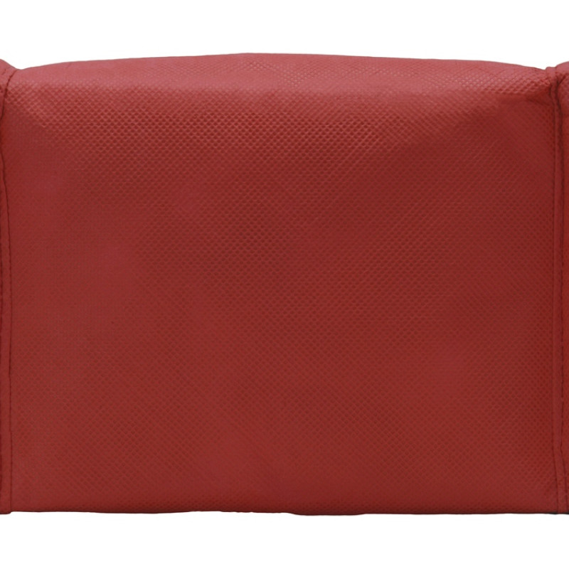 Сумка-холодильник Reviver из нетканого переработанного материала RPET, красный