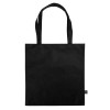 Сумка-шоппер Reviver из нетканого переработанного материала RPET, черный Сумка-шоппер Reviver из нетканого переработанного материала RPET, черный