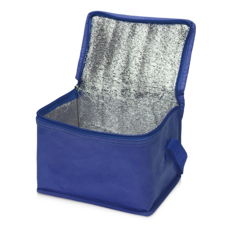 Сумка-холодильник Reviver из нетканого переработанного материала RPET, синий