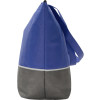 Сумка-холодильник Reviver с длинными ручками из нетканого переработанного материала RPET, синий/серый