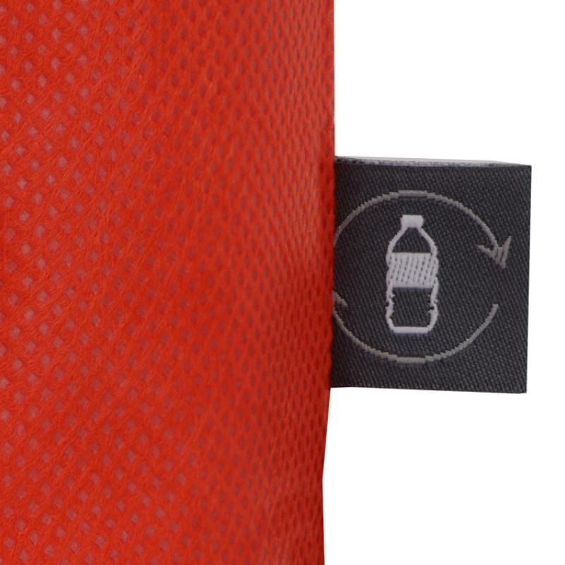 Сумка-шоппер Reviver из нетканого переработанного материала RPET, красный