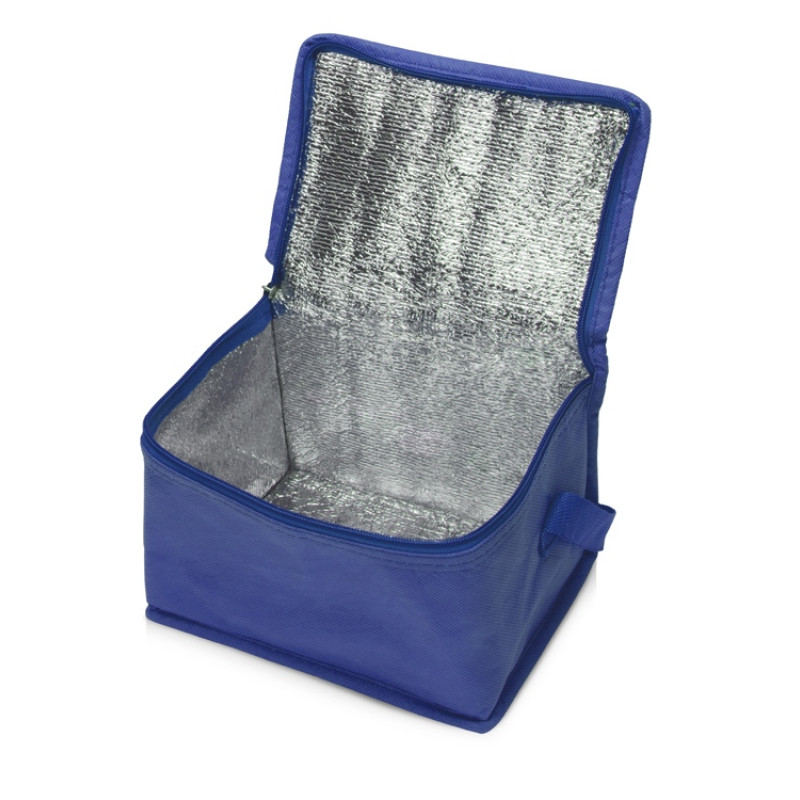 Сумка-холодильник Reviver из нетканого переработанного материала RPET, синий