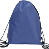 Рюкзак-мешок Reviver из нетканого переработанного материала RPET, синий