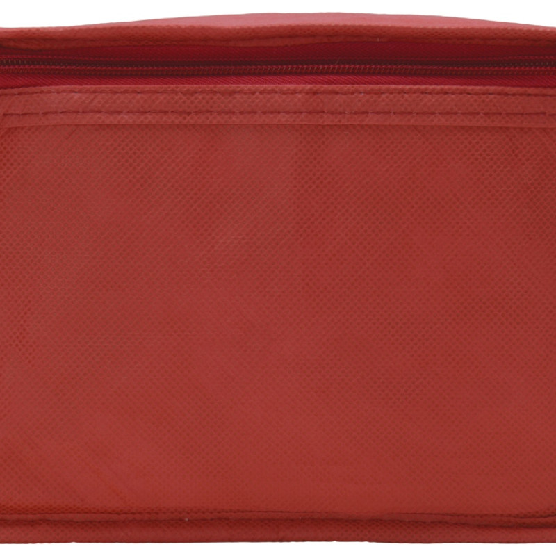 Сумка-холодильник Reviver из нетканого переработанного материала RPET, красный