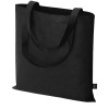 Сумка-шоппер Reviver из нетканого переработанного материала RPET, черный