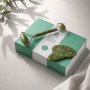 Сет роллер и гуаша "Rituals" из нефрита, зеленый