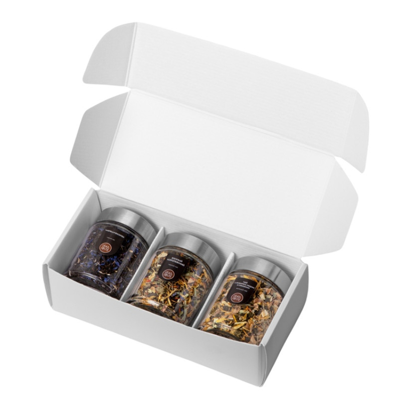 Набор подарочный с тремя видами чая "Essence"