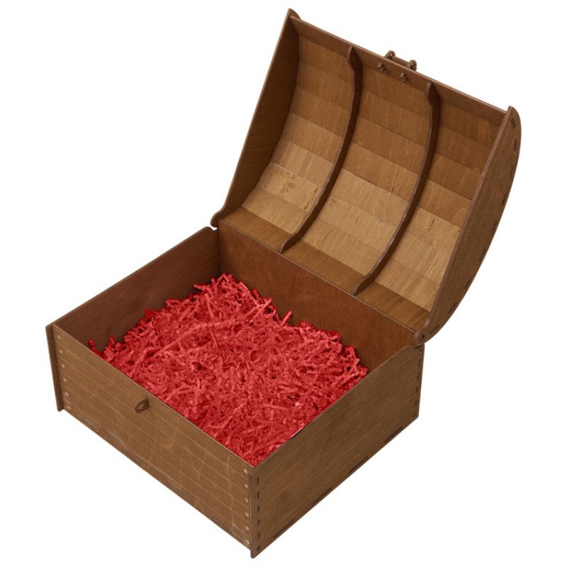 Подарочный набор: кукла фарфоровая, крем-мед, красный