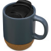 Подарочный набор с кружкой, медом и ложкой для меда, антрацит