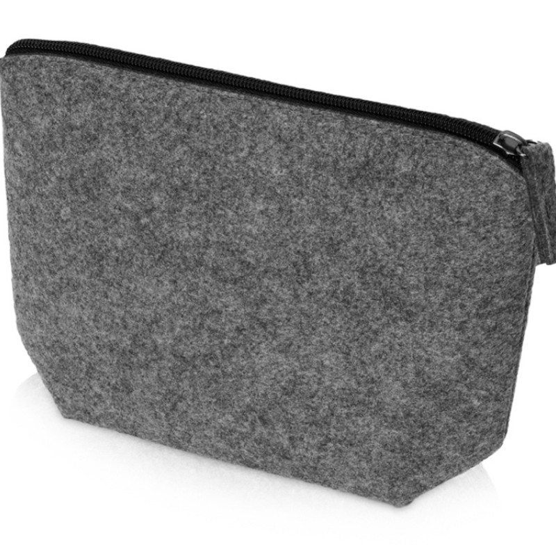 Органайзер для электроники и проводов "Felt" из RPET-фетра, серый Органайзер для электроники и проводов "Felt" из RPET-фетра, серый