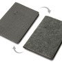 Двустороннее портфолио из рпет-фетра и искусственной кожи "Felt", серый