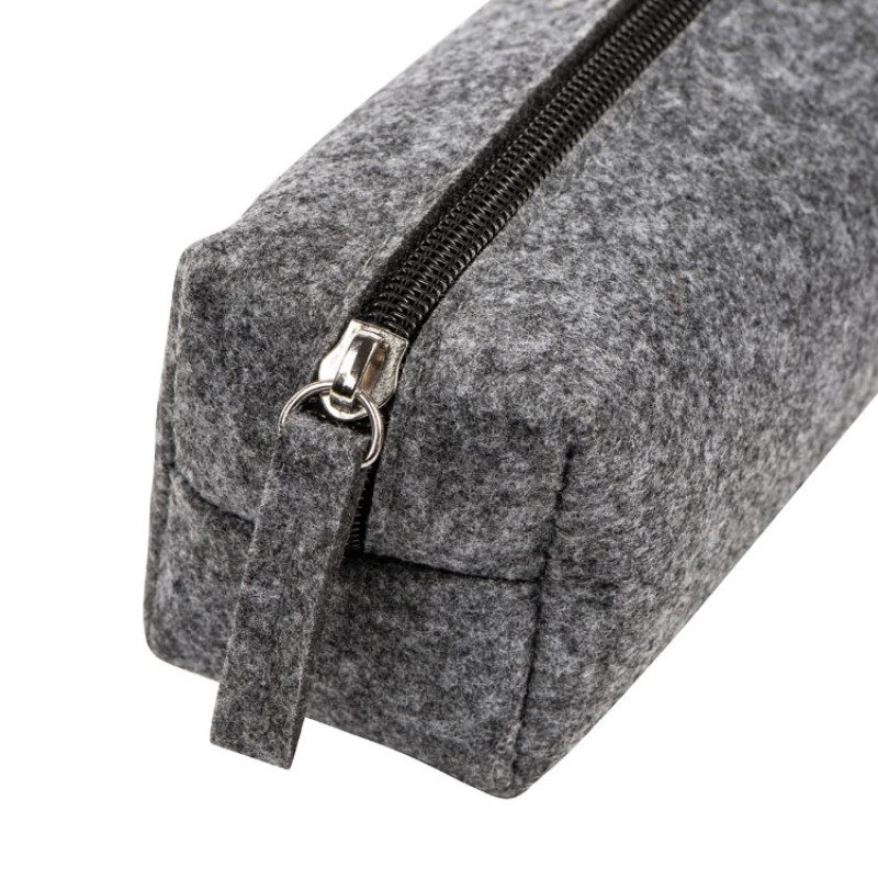 Пенал "Felt" из RPET-фетра, серый