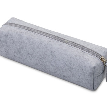 Пенал "Felt" из RPET-фетра, светло-серый
