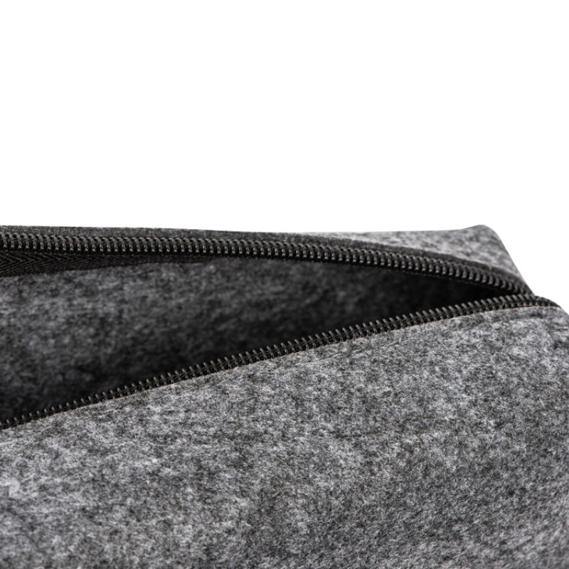 Пенал "Felt" из RPET-фетра, серый