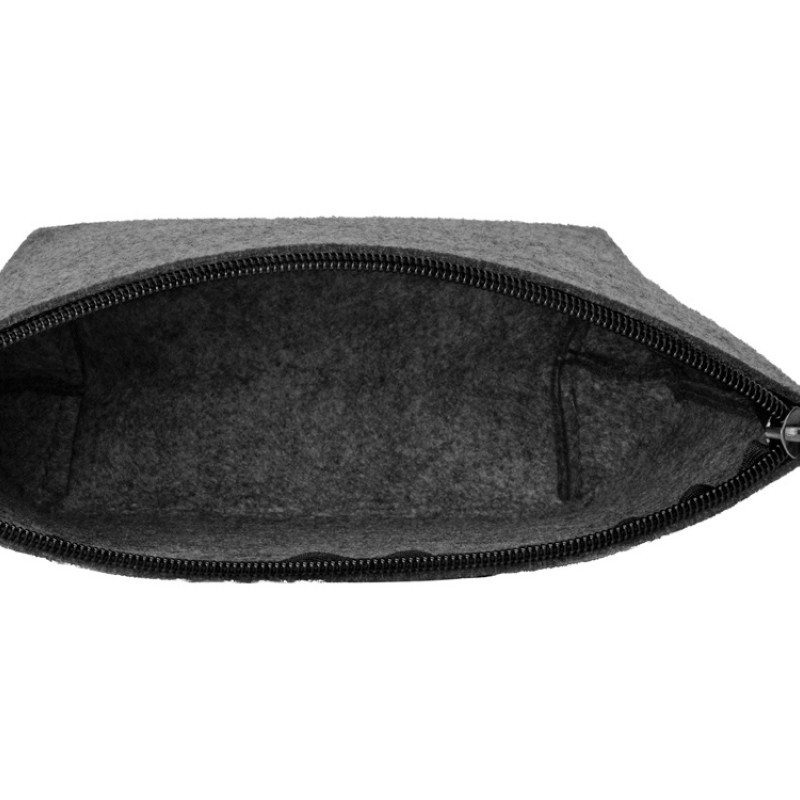 Органайзер для электроники и проводов "Felt" из RPET-фетра, серый Органайзер для электроники и проводов "Felt" из RPET-фетра, серый