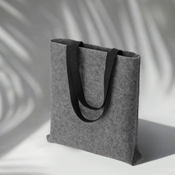 Сумка для шопинга Felt из RPET-фетра, серый