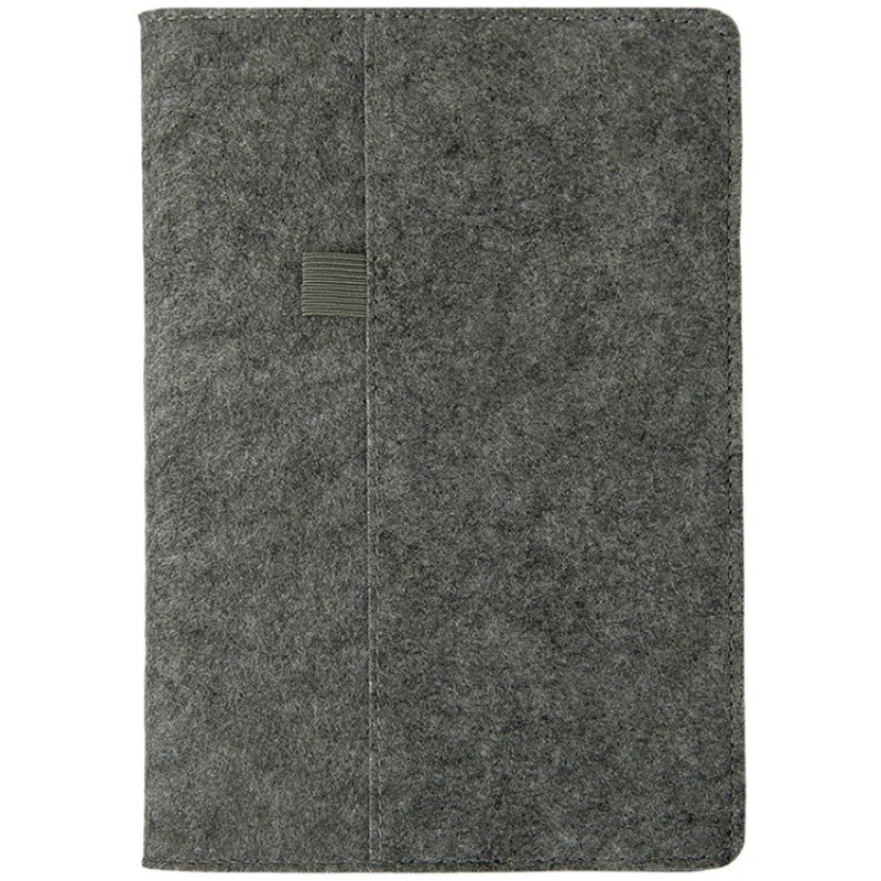 Двустороннее портфолио из рпет-фетра и искусственной кожи "Felt", серый Двустороннее портфолио из рпет-фетра и искусственной кожи "Felt", серый