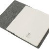 Двустороннее портфолио из рпет-фетра и искусственной кожи "Felt", серый Двустороннее портфолио из рпет-фетра и искусственной кожи "Felt", серый
