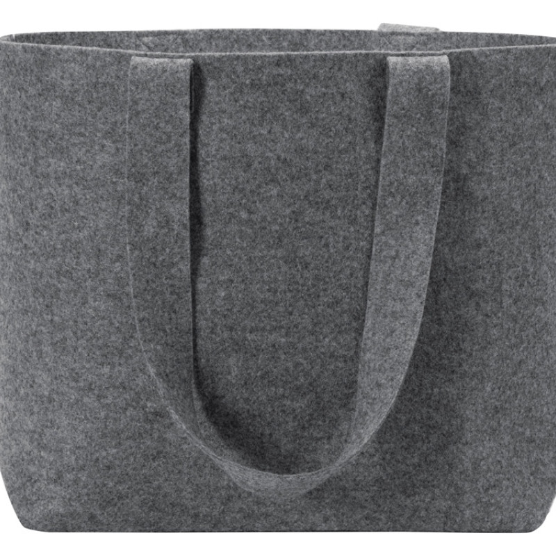 Шоппер фетровый Stratum горизонтальный из переработанного пластика