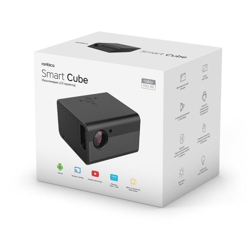Проектор Rombica Ray Smart Cube Проектор Rombica Ray Smart Cube