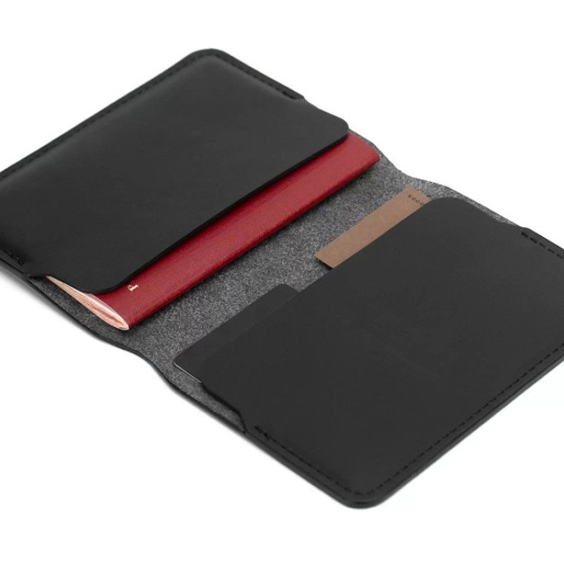 Обложка для паспорта Пак, черный