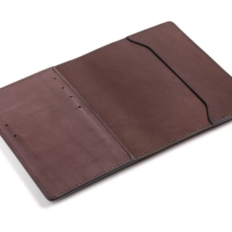 Обложка для паспорта Нит, коричневый