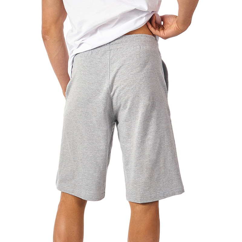 Мужские шорты из френч терри «Warsaw» 220гр, серый меланж