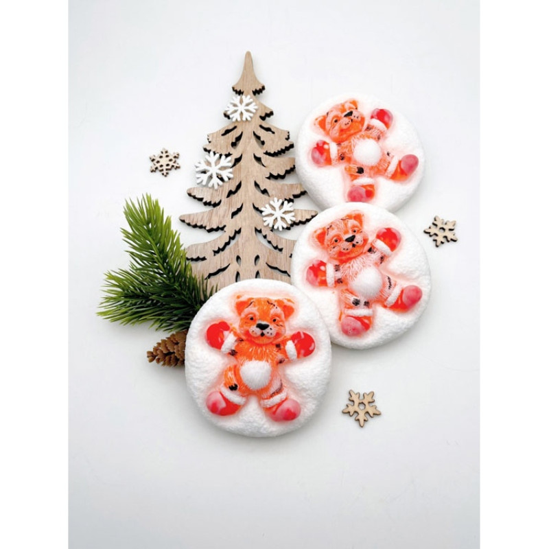 Мыло ручной работы "Тигренок Да Винчи"