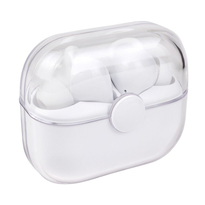 Наушники беспроводные TWS «Clarity» с шумоподавлением ENC, белый Наушники беспроводные TWS «Clarity» с шумоподавлением ENC, белый