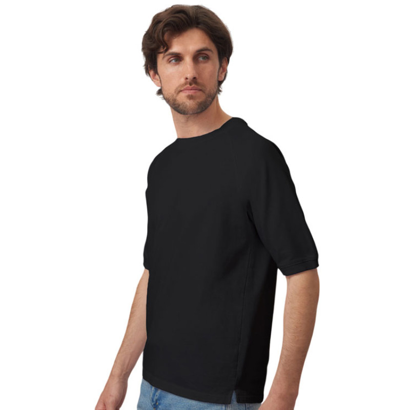 Футболка c рукавом реглан «Warsaw», черный Футболка c рукавом реглан «Warsaw», черный