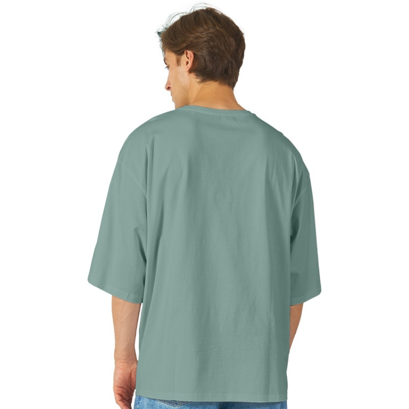 Футболка Berlin к/р оверсайз, 100% хлопок, 180гр, пыльно-бирюзовый Футболка Berlin к/р оверсайз, 100% хлопок, 180гр, пыльно-бирюзовый