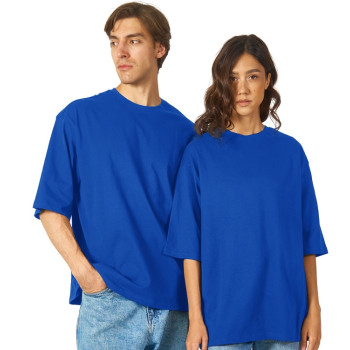 Футболка Berlin к/р оверсайз, 100% хлопок, 180гр, классический синий