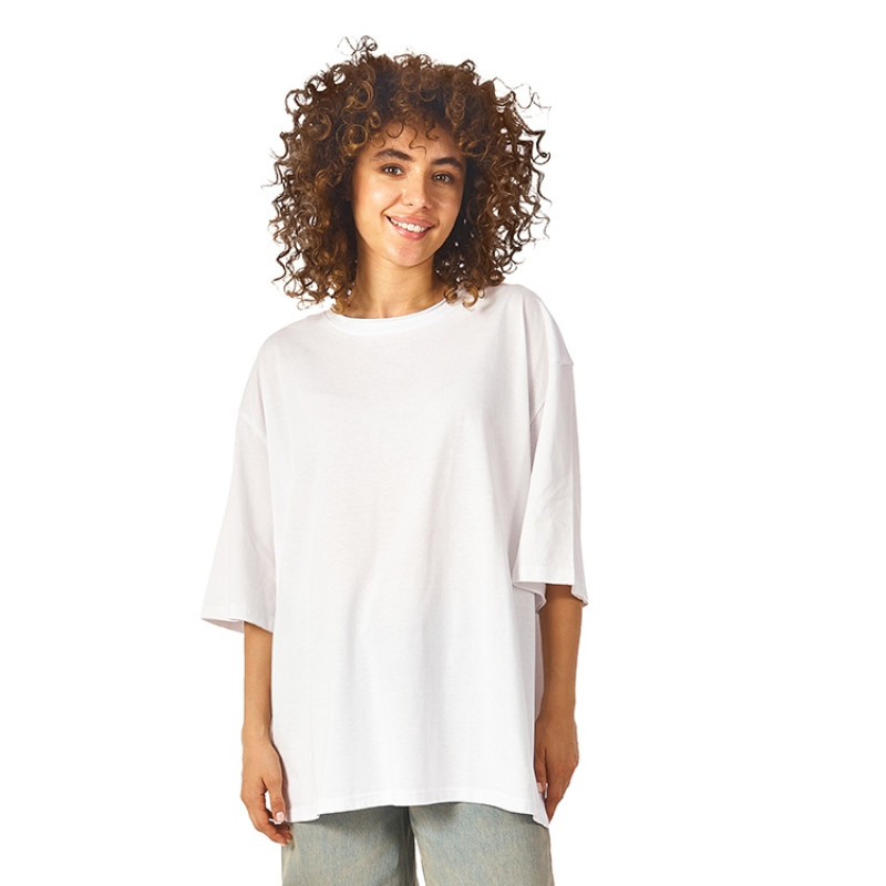 Футболка оверсайз «Liyon» унисекс, белый