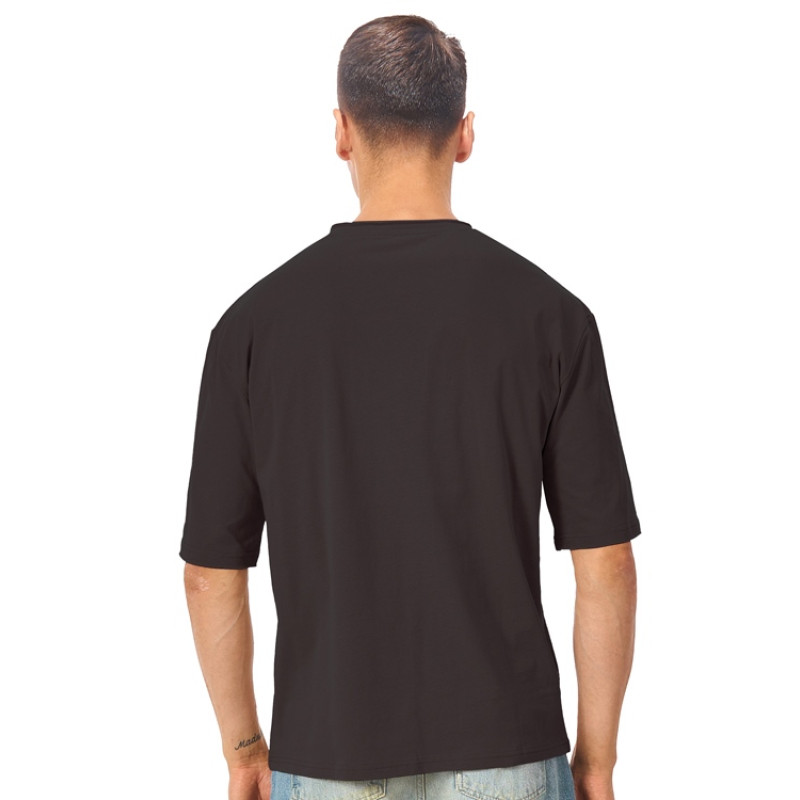 Футболка оверсайз «Liyon» унисекс, темно-серый Футболка оверсайз «Liyon» унисекс, темно-серый