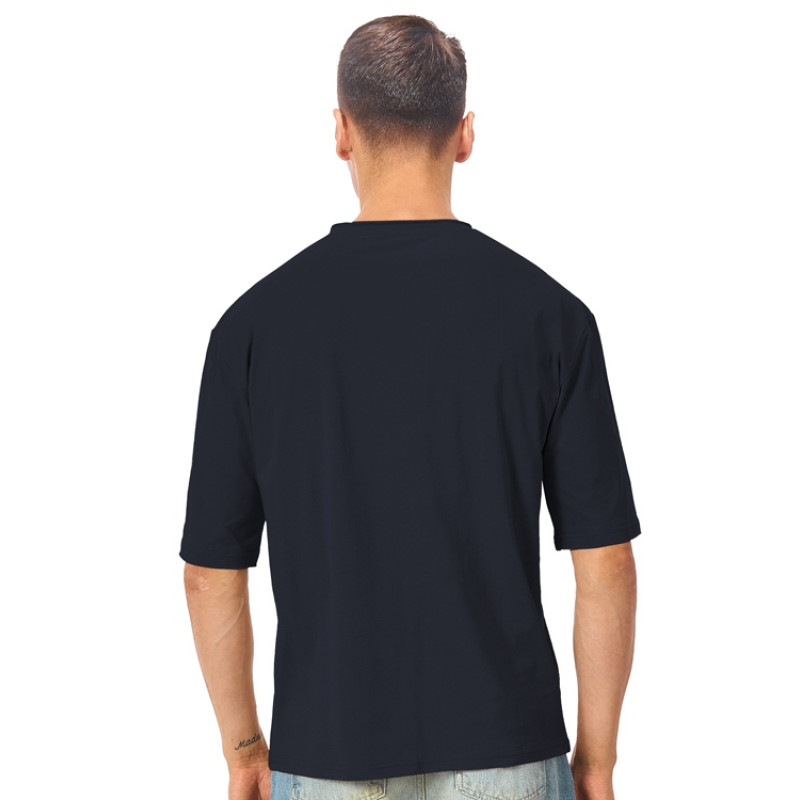 Футболка оверсайз «Liyon» унисекс, темно-синий Футболка оверсайз «Liyon» унисекс, темно-синий