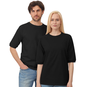 Футболка c рукавом реглан «Warsaw», черный