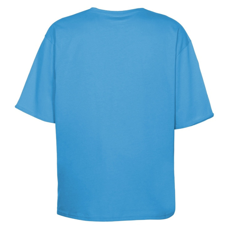 Футболка оверсайз «Liyon» унисекс, лазурный Футболка оверсайз «Liyon» унисекс, лазурный