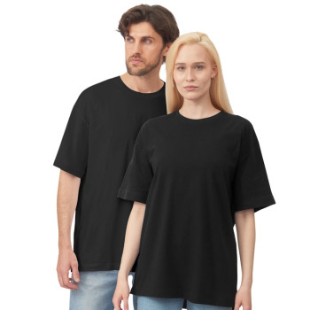 Футболка оверсайз «Vienna» унисекс , черный