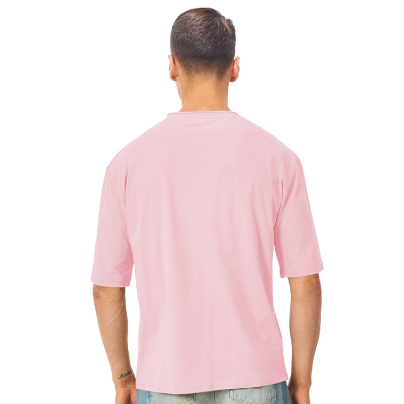 Футболка оверсайз «Liyon» унисекс, розовый Футболка оверсайз «Liyon» унисекс, розовый